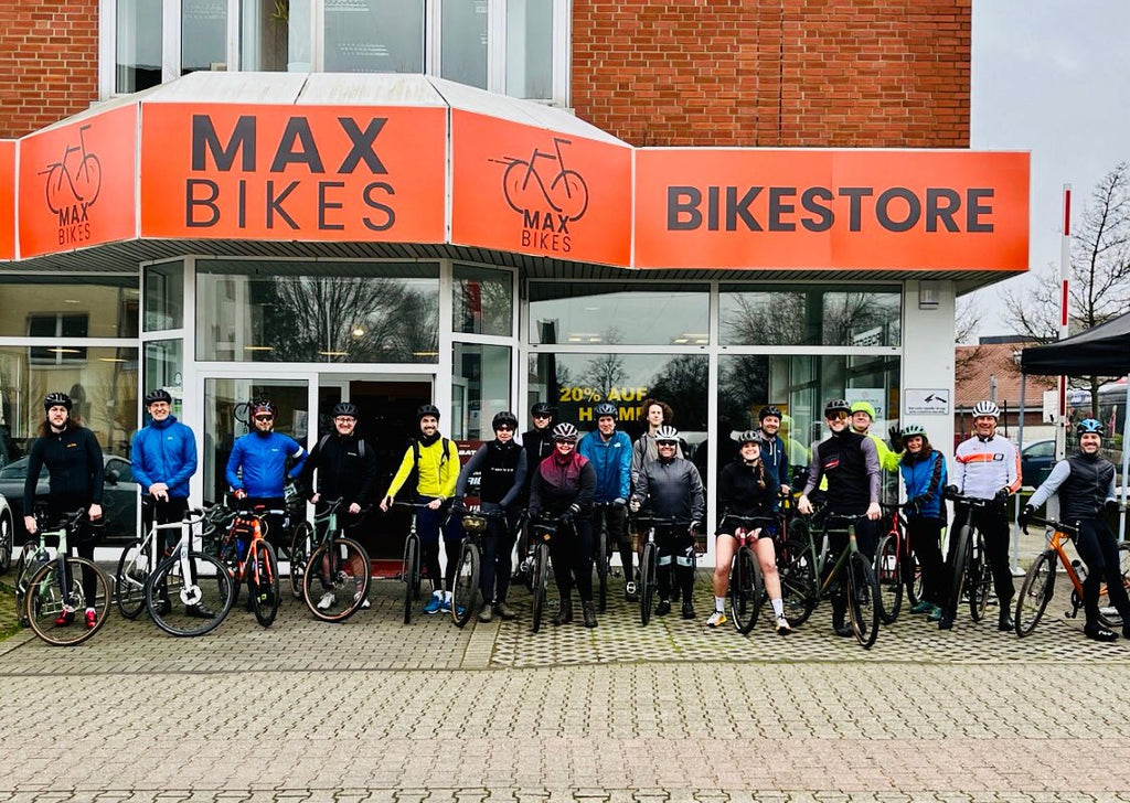 Gravel Tour vom 17.02.2024 - MAX-BIKES