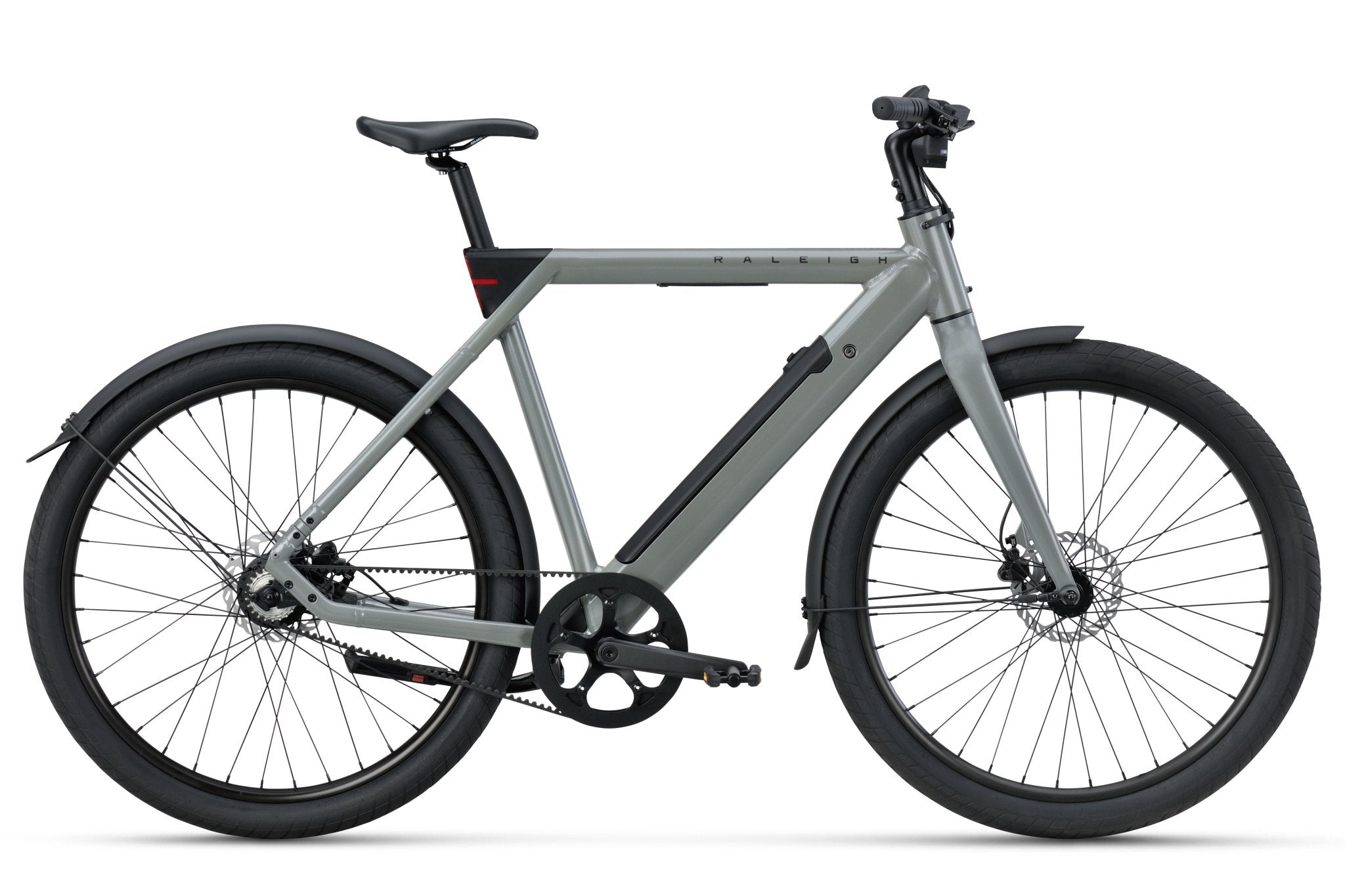 RALEIGH ONE GREY Light E-Bike super leichtes Pedelec Single Speed mit – MAXIMUM BIKES