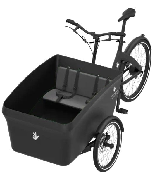 Triobike Boxter Air II Black E-Lastenrad - MAX-BIKESTriobike Boxter Air II Black E-Lastenrad